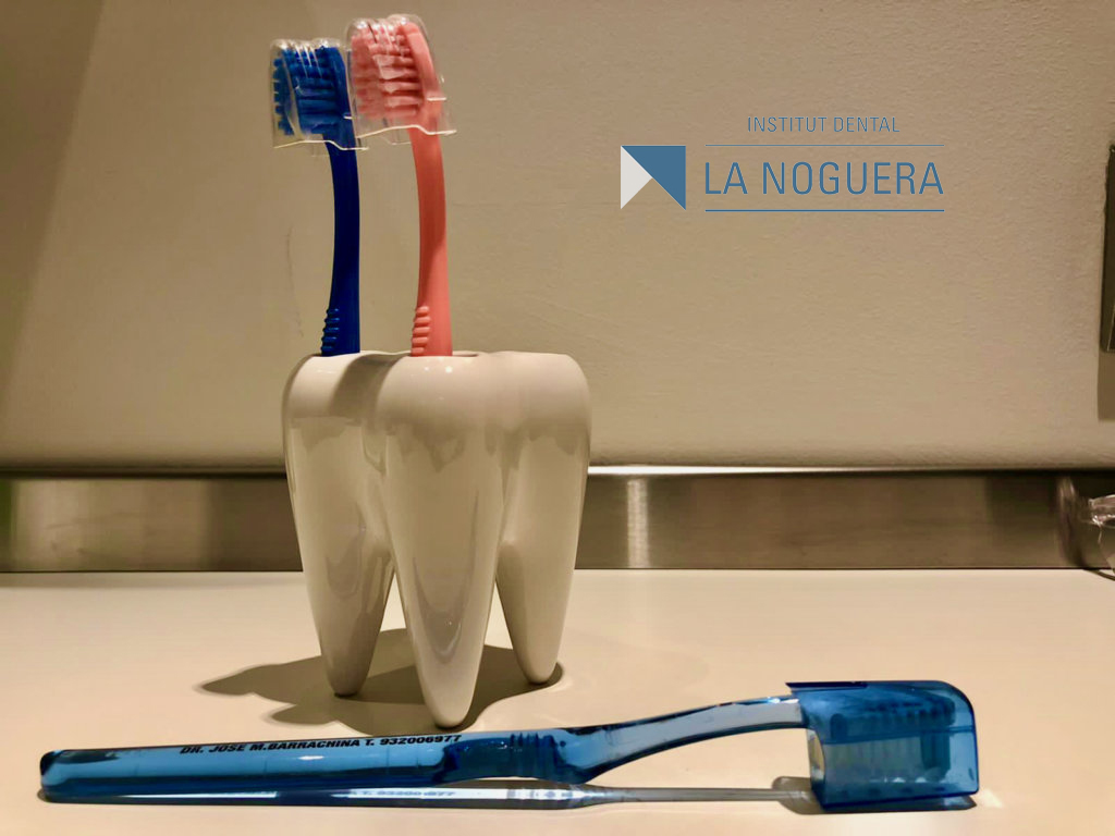 Després d'utilitzar-lo, renta'l sota aigua corrent i agita'l per eliminar els residus de menjar i pasta dentífrica.